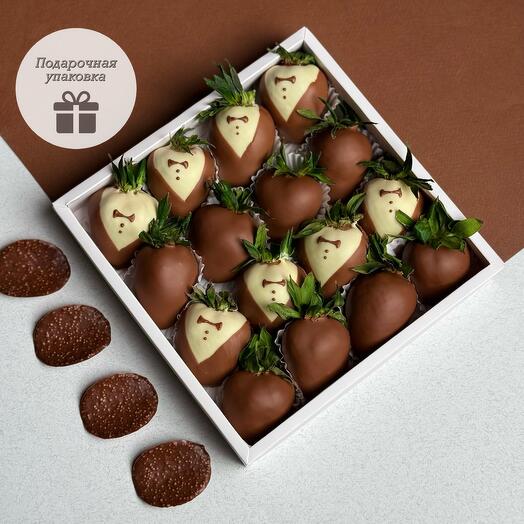 Chocolate-covered strawberries " Gentleman»