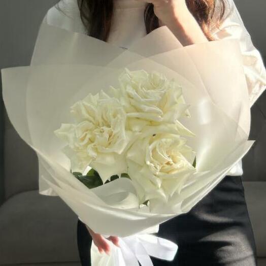 3 ажурные розы