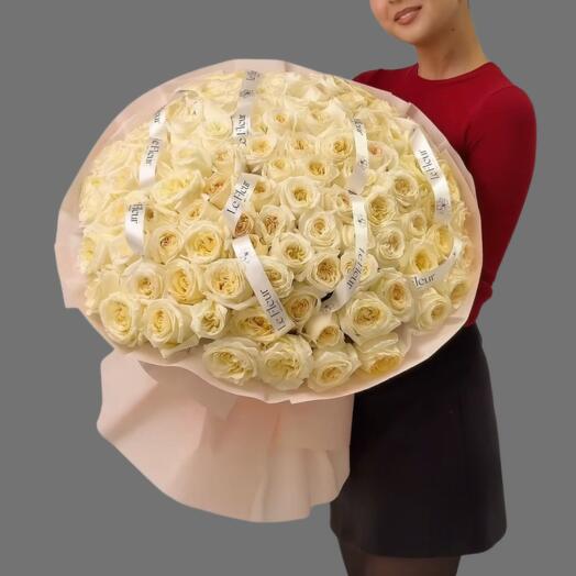 Букет Сердце на 101 лепестке