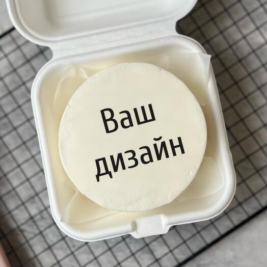 Бенто торт с индивидуальным дизайном / надписью