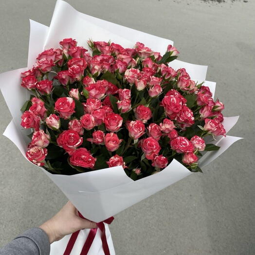 Кустовая роза 17