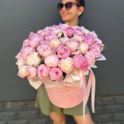 51 пион в коробке