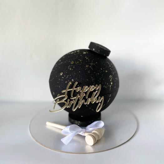 The bomb cake