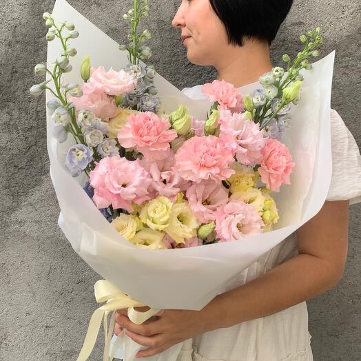 Delphinium and Eustoma