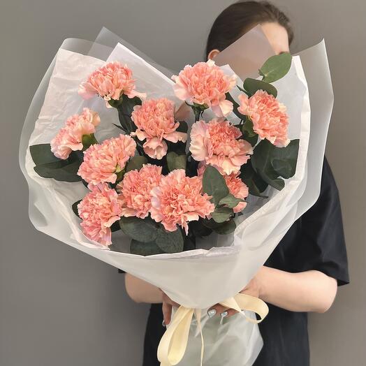 Монобукет из диантусов