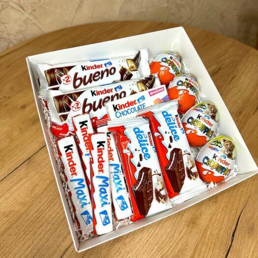 Подарочная коробочка с kinder