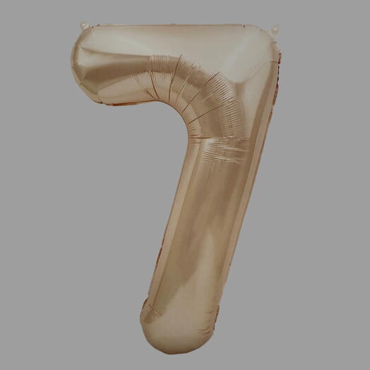 Воздушный шар с гелием цифра 7