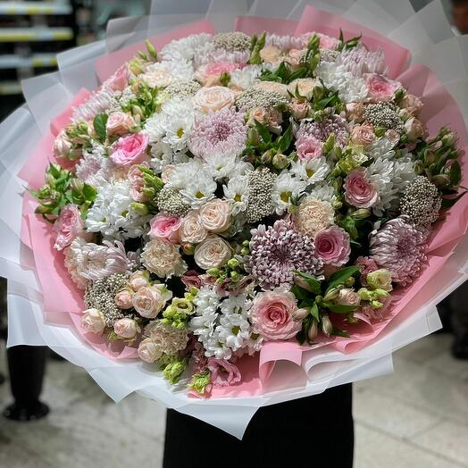 Микс нежных цветов