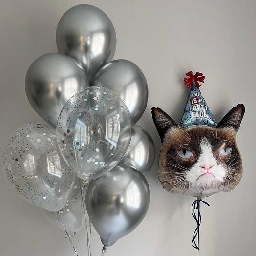 Набор с грустным котом