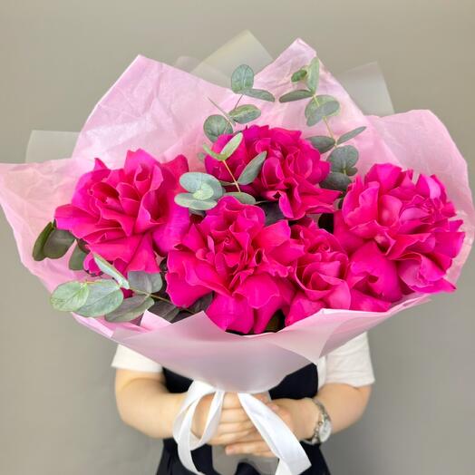 Букет французских ароматных роз