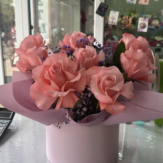 Коробочка французских роз