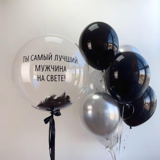 Воздушные шары для любимого мужчины