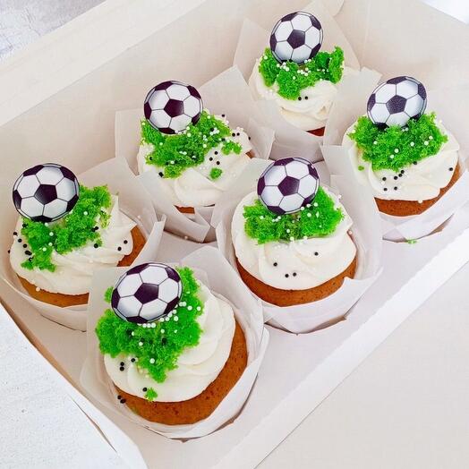 Спортивные капкейки 🧁