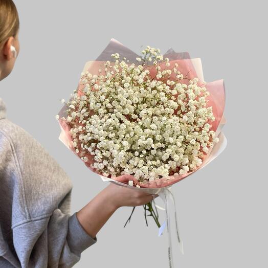 Ramo de 5 gypsophila nube Blanca