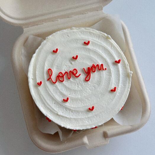 Бенто-торт S «love you» ️️️
