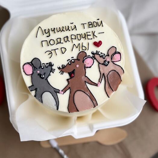 Бенто торт смешной прикольный пинтерест с днём рождения с крысами мышками доя друга подруги милый