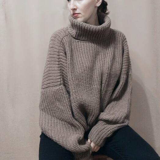 Свитер женский оверсайз