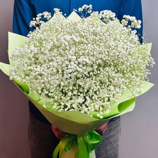 Воздушный букет WOW "из Гипсофилы"