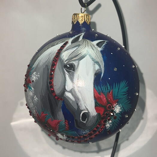 Новогодний шар SWAROVSKI "Ледяная грация" (2589)