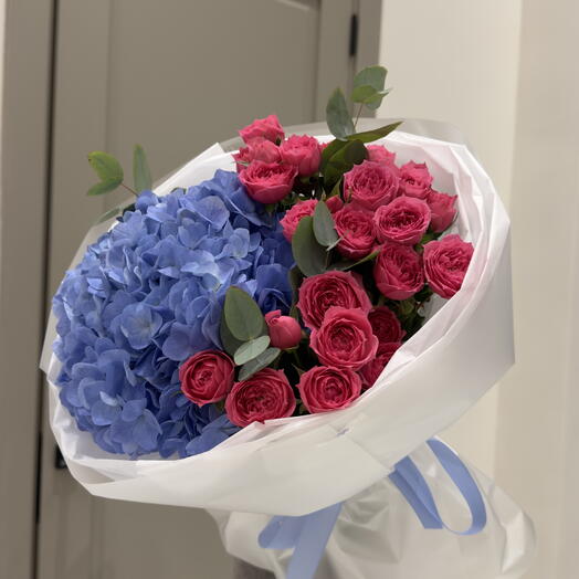 Сочные оттенки в букете