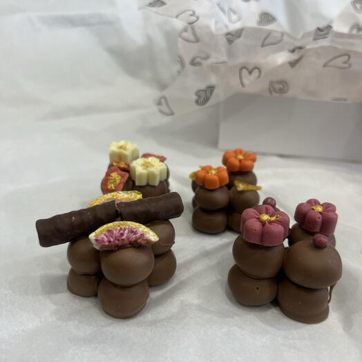 Голубика в шоколаде | 4шт MINI TORT