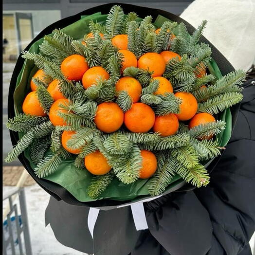 Мандариновый букет