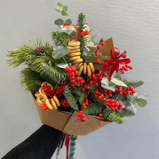 Букет новогодний
