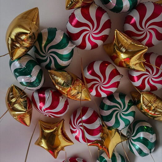 Новогодние шары 20 штук