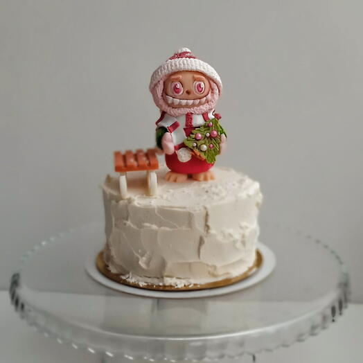 Детский зимний тортик Бенто