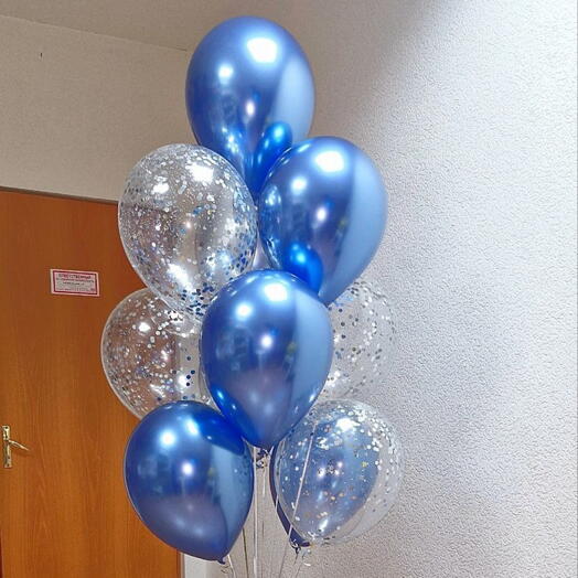 Фонтан из 11 шаров