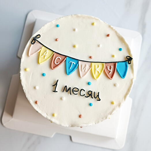 Бенто торт на 1 месяц малышу