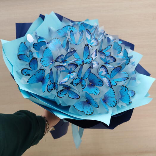 Букет из бабочек светящийся 🦋