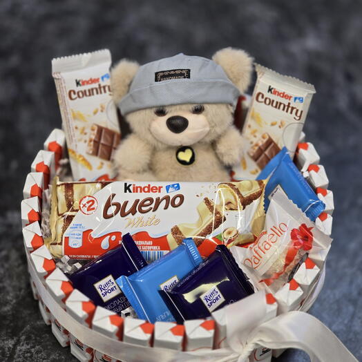 Сладкий набор с мишкой 💙💓♥️