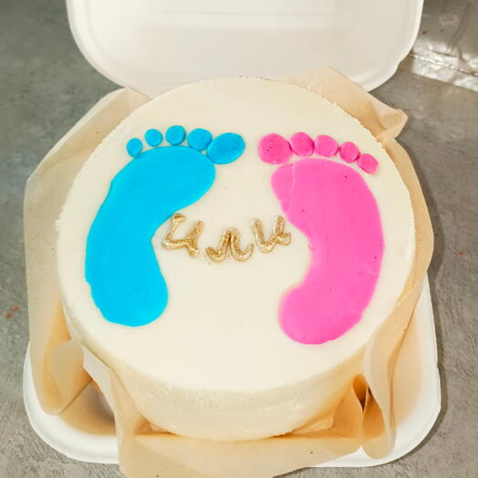 Бенто-тортик на гендер-пати