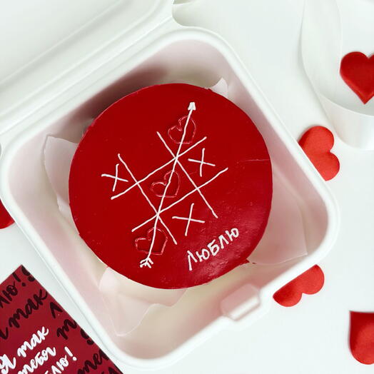 Бенто торт ко дню святого валентина