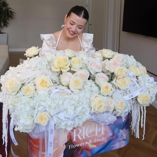 Композиция DYSON белая, БРИЛЛИАНТОВОЕ КОЛЬЦО В ПОДАРОК