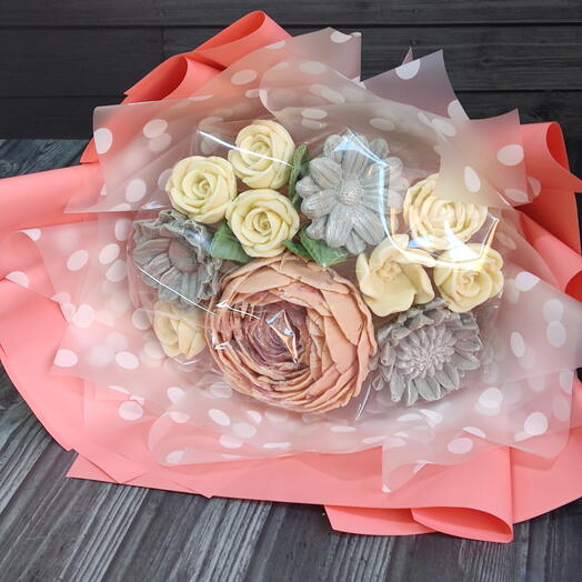 Букет шоколадных цветов" удовольствия"