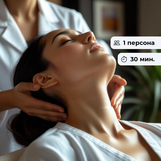 Лебединая шея. Массаж шеи