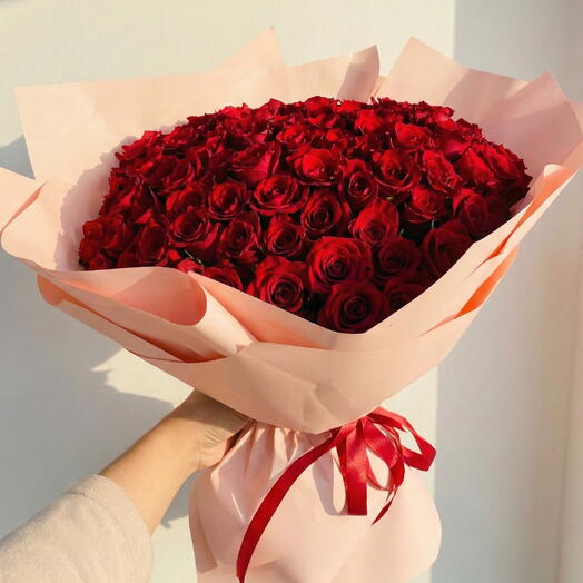 Букет из 101 розы