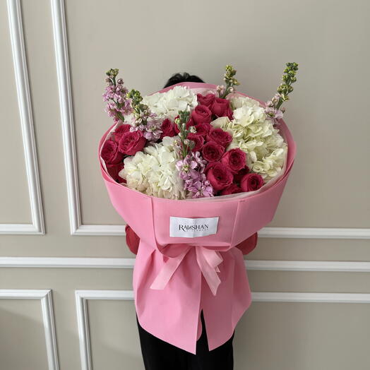 Қызғылт раушан 🌸