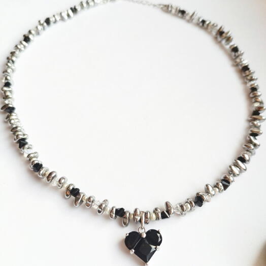 Чокер "black heart" 🖤