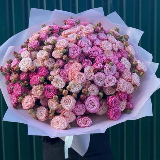 Mix spray roses