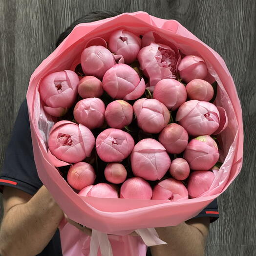 Букет пион Сальман премиум 💞