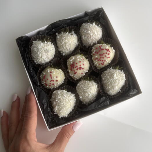 S-size box | chocolate covered strawberries | клубника в шоколаде