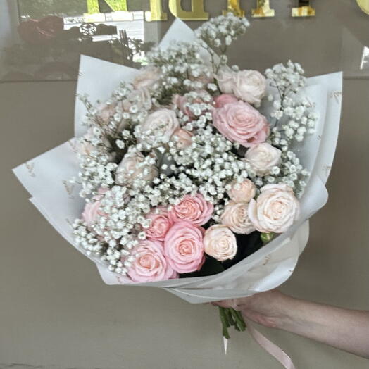 Букет из кустовой 🌹 Роза