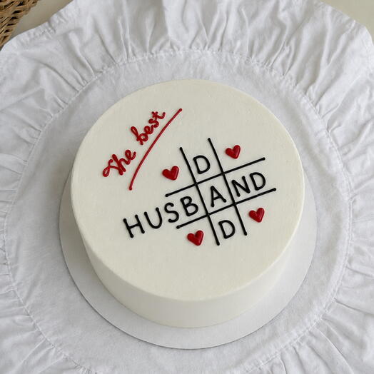 Бенто-торт «The best husband-dad