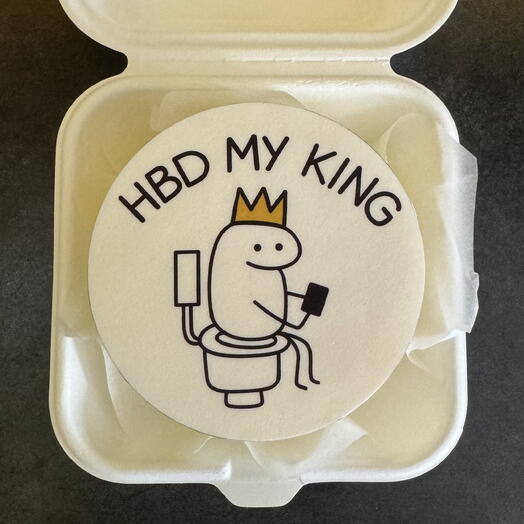 Бенто Happy birthday, Мужчине