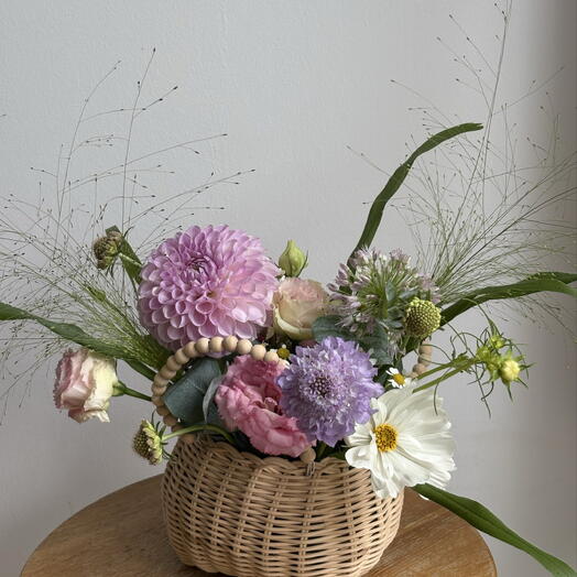 Композиция в корзинке🌸
