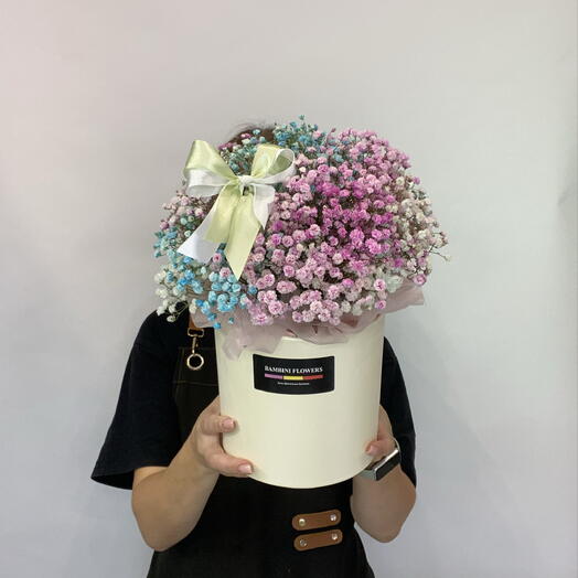 Композиция из гипсофилы