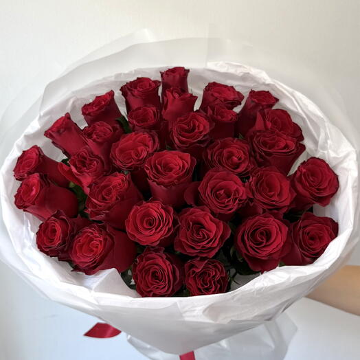 Red roses «букет красных роз»